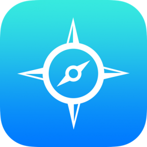 Compass Four Directions Icon