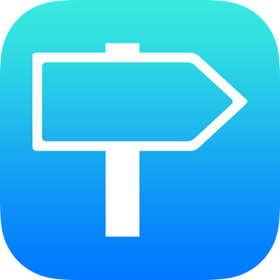 Road Sign Outline Icon