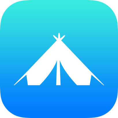 Tent Icon - Iconomator