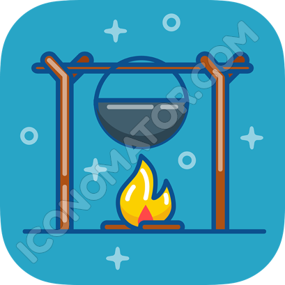 Cauldron & Campfire Icon