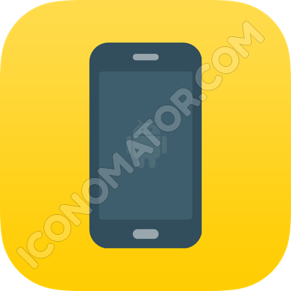 Android Phone Icon - Iconomator