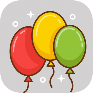Two Baloons Icon