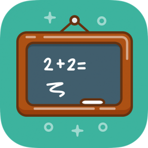Math Blackboard Icon