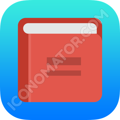 Book Red Icon