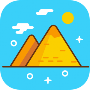 Egypt Pyramids Icon