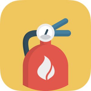 Fire Extinguisher Red Icon