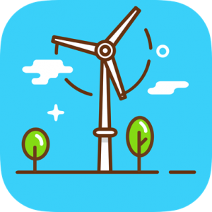 Windfarm Green Energy Icon