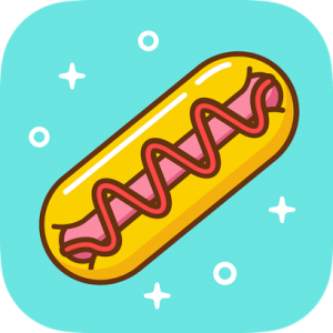 Hotdog & Ketchup Icon