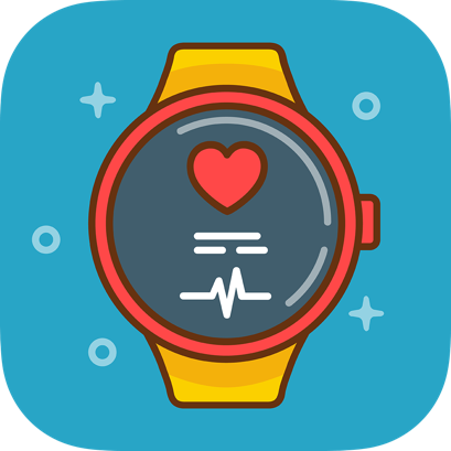 Tracker Fitness Watch Icon